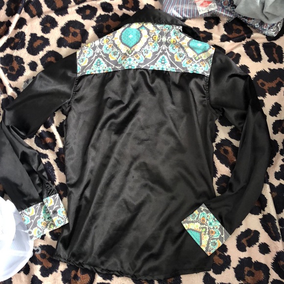 Thunderbird Brand Rodeo Shirt black satin - Picture 7 of 8